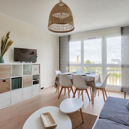 Escapade Sur L'Ile De Nantes Avec Vue Sur La Loire Appartement Buitenkant foto