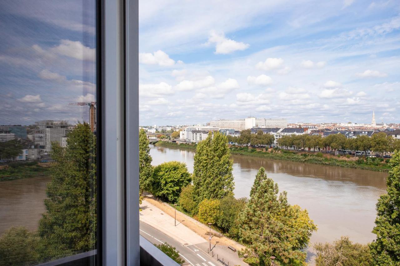 Escapade Sur L'Ile De Nantes Avec Vue Sur La Loire Appartement Buitenkant foto